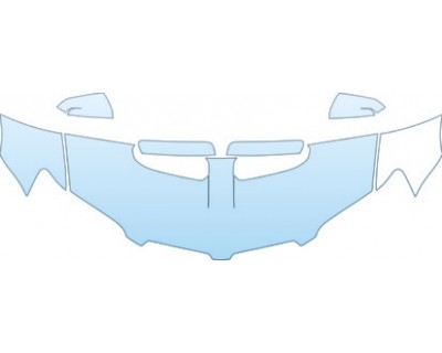 2008 PONTIAC G8 BASE  Hood Fender Mirror Kit - PRECUT PPF CLEAR BRA WRAP