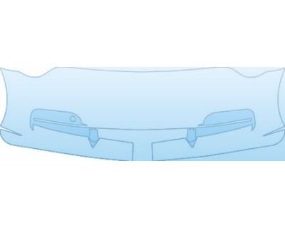 PAINT PROTECTION KIT - 2002 PORSCHE 911 GT3 SHORT BUMPER (LESS COVERAGE) - PRECUT PPF CLEAR BRA WRAP
