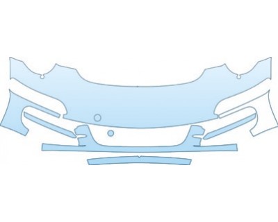 2005 PORSCHE 997 BASE  Bumper Kit (shorter kit, not full coverage)