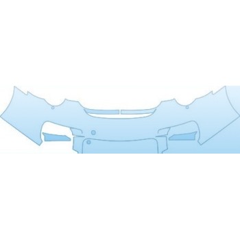 PAINT PROTECTION KIT - 2009 PORSCHE 911 GT2 BASE BUMPER KIT - PRECUT PPF CLEAR BRA WRAP