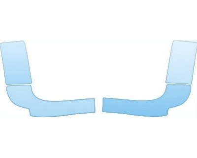 2004 PORSCHE 911 GT2  Splash Kit - PRECUT PPF CLEAR BRA WRAP