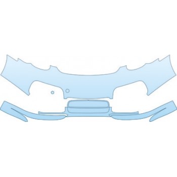 PAINT PROTECTION KIT - 2008 PORSCHE BOXSTER RS 60 SPYDER BUMPER KIT - PRECUT PPF CLEAR BRA WRAP