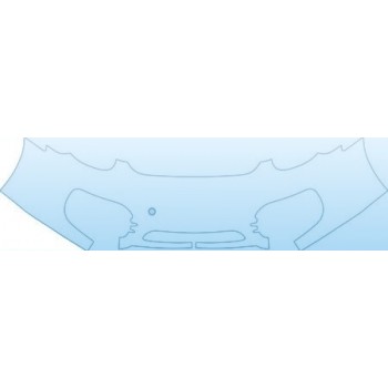PAINT PROTECTION KIT - 2012 PORSCHE BOXSTER BASE  BUMPER(30 INCH) KIT - PRECUT PPF CLEAR BRA WRAP