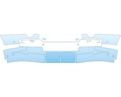 PAINT PROTECTION KIT - 2006 ROLLS-ROYCE PHANTOM S BUMPER KIT - PRECUT PPF CLEAR BRA WRAP