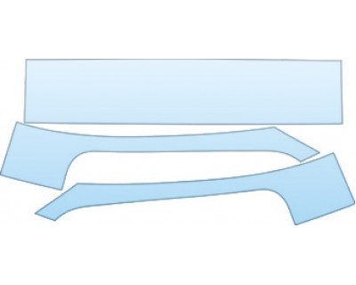 PAINT PROTECTION KIT - 2006 ROLLS-ROYCE PHANTOM S ROOF A-PILLAR KIT - PRECUT PPF CLEAR BRA WRAP