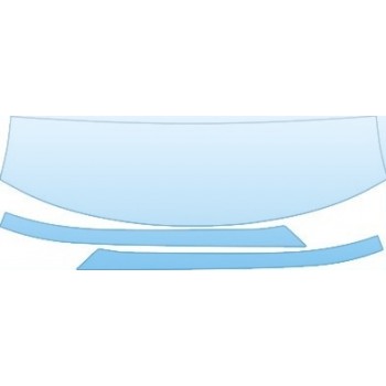 PAINT PROTECTION KIT - 2007 SAAB 9--3 SPORTCOMBI AERO ROOF A-PILLAR KIT - PRECUT PPF CLEAR BRA WRAP