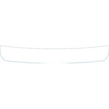 PAINT PROTECTION KIT - 2011 SAAB 9--3 CONVERTIBLE AERO REAR BUMPER DECK KIT - PRECUT PPF CLEAR BRA WRAP