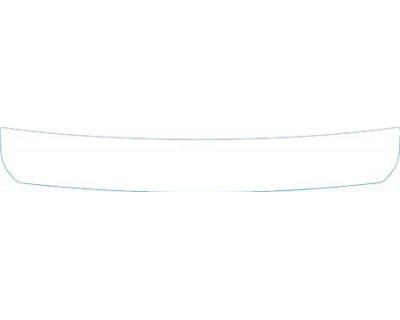 PAINT PROTECTION KIT - 2011 SAAB 9--3 CONVERTIBLE AERO REAR BUMPER DECK KIT - PRECUT PPF CLEAR BRA WRAP