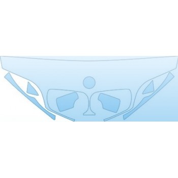PAINT PROTECTION KIT - 2003 BMW 3 SERIES SEDAN BASE MODEL HOOD FENDER AND MIRROR - PRECUT PPF CLEAR BRA WRAP