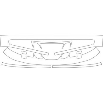 2004 SAAB 9--5 SPORTCOMBI LINEAR Bumper With Washers Kit