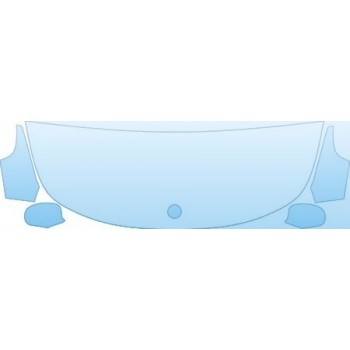 2004 SAAB 9--5 SEDAN LINEAR Hood Fender Mirror Kit - PRECUT PPF CLEAR BRA WRAP