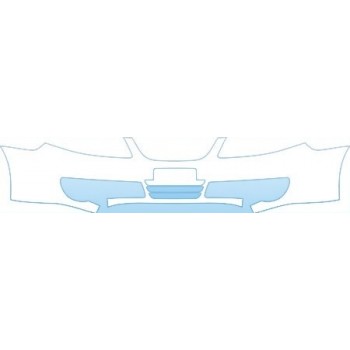 2007 SAAB 9--5 SEDAN AERO Bumper (plate Cut Out) Kit