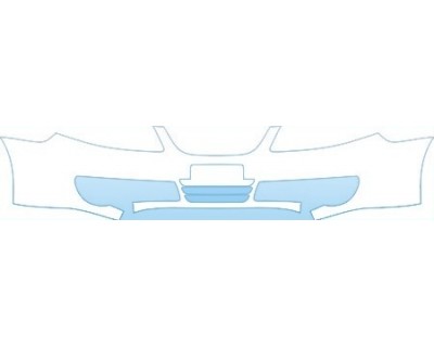 2007 SAAB 9--5 SEDAN 2.3T Bumper (plate Cut Out) Kit