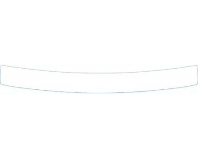 PAINT PROTECTION KIT - 2007 SAAB 9--5 SEDAN AERO (SEDAN) REAR BUMPER DECK KIT - PRECUT PPF CLEAR BRA WRAP