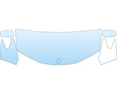 2005 SAAB 9-2X LINEAR  Hood Fender Mirror Kit - PRECUT PPF CLEAR BRA WRAP