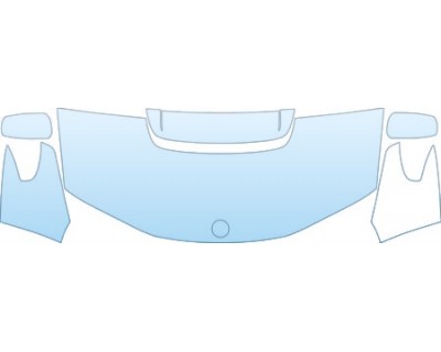 2006 SAAB 9-2X AERO  Hood Fender Mirror Kit - PRECUT PPF CLEAR BRA WRAP