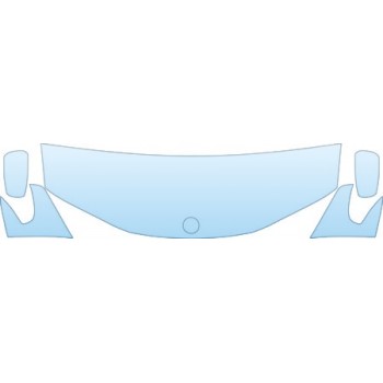 2005 SAAB 9-2X LINEAR  Hood Fender Mirror Kit - PRECUT PPF CLEAR BRA WRAP