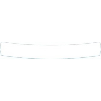 PAINT PROTECTION KIT - 2005 SAAB 9-2X LINEAR REAR BUMPER DECK KIT - PRECUT PPF CLEAR BRA WRAP