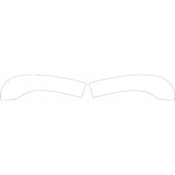 PAINT PROTECTION KIT - 2000 SATURN SC BUMPER KIT - PRECUT PPF CLEAR BRA WRAP