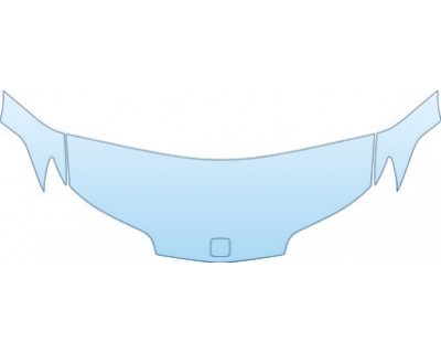 PAINT PROTECTION KIT - 2007 SATURN ION QUAD-COUPE BASE MODEL HOOD FENDER KIT - PRECUT PPF CLEAR BRA WRAP