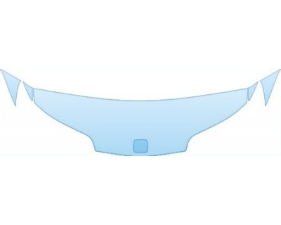 PAINT PROTECTION KIT - 2007 SATURN ION QUAD-COUPE BASE MODEL HOOD FENDER KIT - PRECUT PPF CLEAR BRA WRAP