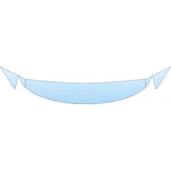 PAINT PROTECTION KIT - 2005 SATURN ION SEDAN 2 HOOD FENDER KIT - PRECUT PPF CLEAR BRA WRAP