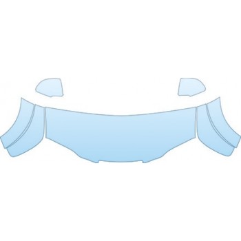 2006 SATURN VUE BASE  Hood Fender Mirror Kit - PRECUT PPF CLEAR BRA WRAP