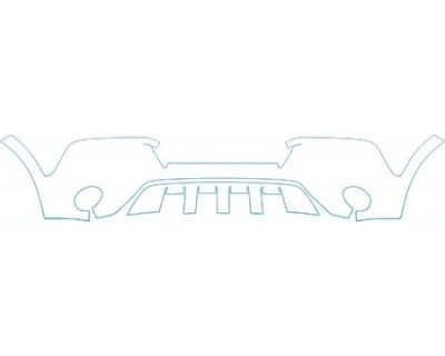 PAINT PROTECTION KIT - 2010 SATURN VUE XE  LOWER BUMPER KIT - PRECUT PPF CLEAR BRA WRAP