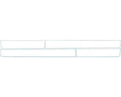 PAINT PROTECTION KIT - 2010 SATURN VUE XE  DOORS KIT - PRECUT PPF CLEAR BRA WRAP