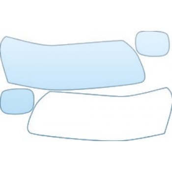 2007 SATURN RELAY XR  Headlights Fog Lights Kit - PRECUT PPF CLEAR BRA WRAP