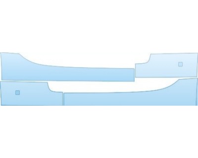 PAINT PROTECTION KIT - 2006 SATURN SKY BASE ROCKERS KIT - PRECUT PPF CLEAR BRA WRAP