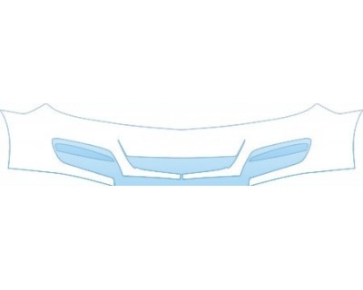 PAINT PROTECTION KIT - 2009 SATURN AURA GREEN LINE BUMPER KIT - PRECUT PPF CLEAR BRA WRAP