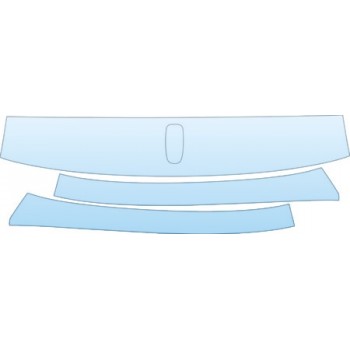 PAINT PROTECTION KIT - 2010 SATURN AURA XR  ROOF A-PILLAR (ANTENNA CUT OUT) KIT - PRECUT PPF CLEAR BRA WRAP