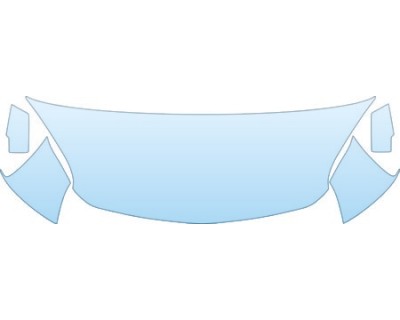 2008 SATURN OUTLOOK XE  Hood Fender Mirror Kit - PRECUT PPF CLEAR BRA WRAP