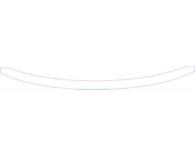 PAINT PROTECTION KIT - 2008 SATURN OUTLOOK XE REAR BUMPER DECK KIT - PRECUT PPF CLEAR BRA WRAP