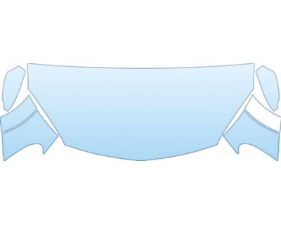 PAINT PROTECTION KIT - 2010 SATURN ASTRA SEDAN XE HOOD FENDER MIRROR KIT - PRECUT PPF CLEAR BRA WRAP
