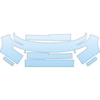 PAINT PROTECTION KIT - 2006 SCION XB SPORT BUMPER KIT - PRECUT PPF CLEAR BRA WRAP