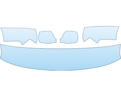 2005 SCION XB SPORT  Hood Fender Mirror Kit - PRECUT PPF CLEAR BRA WRAP