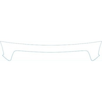 PAINT PROTECTION KIT - 2005 SCION TC BASE UPPER BUMPER KIT - PRECUT PPF CLEAR BRA WRAP