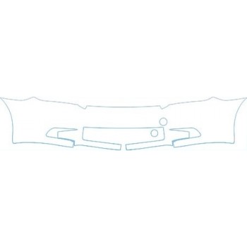 PAINT PROTECTION KIT - 2009 SCION TC BASE LOWER BUMPER KIT - PRECUT PPF CLEAR BRA WRAP