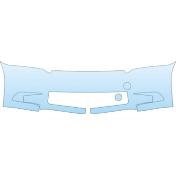 PAINT PROTECTION KIT - 2005 SCION TC BASE LOWER BUMPER KIT - PRECUT PPF CLEAR BRA WRAP