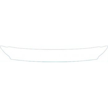 PAINT PROTECTION KIT - 2007 SCION TC BASE REAR BUMPER DECK KIT - PRECUT PPF CLEAR BRA WRAP