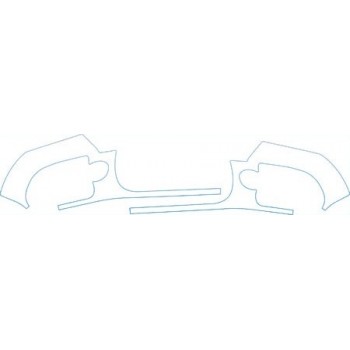 PAINT PROTECTION KIT - 2003 SHELBY GT500E GRILLE AND LIGHT SURROUND KIT - PRECUT PPF CLEAR BRA WRAP
