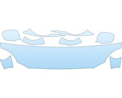 PAINT PROTECTION KIT - 2002 SUBARU IMPREZA WRX HOOD FENDER AND MIRROR KIT - PRECUT PPF CLEAR BRA WRAP