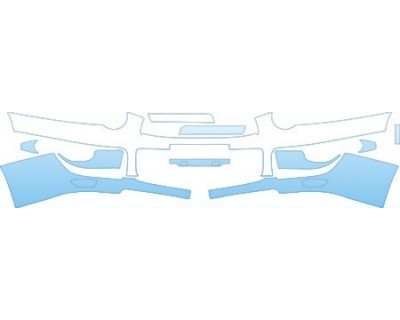 PAINT PROTECTION KIT - 2005 SUBARU IMPREZA 2.5I BUMPER KIT - PRECUT PPF CLEAR BRA WRAP