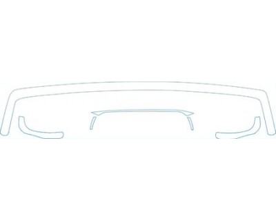 PAINT PROTECTION KIT - 2005 SUBARU IMPREZA WRX STI HOOD SCOOPE AND SPOILER KIT - PRECUT PPF CLEAR BRA WRAP