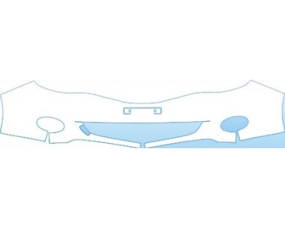 PAINT PROTECTION KIT - 2010 SUBARU IMPREZA BASE 5 DOOR BUMPER KIT - PRECUT PPF CLEAR BRA WRAP