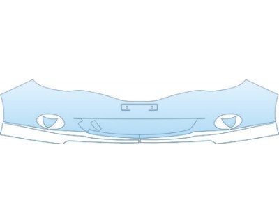 PAINT PROTECTION KIT - 2008 SUBARU IMPREZA WRX 5 DOOR PREMIUM PACKAGE BUMPER KIT - PRECUT PPF CLEAR BRA WRAP