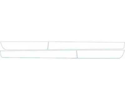 PAINT PROTECTION KIT - 2010 SUBARU IMPREZA 5 DOOR BASE DOORS KIT - PRECUT PPF CLEAR BRA WRAP