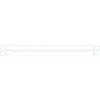 PAINT PROTECTION KIT - 2010 SUBARU IMPREZA BASE 5 DOOR ROCKERS KIT - PRECUT PPF CLEAR BRA WRAP